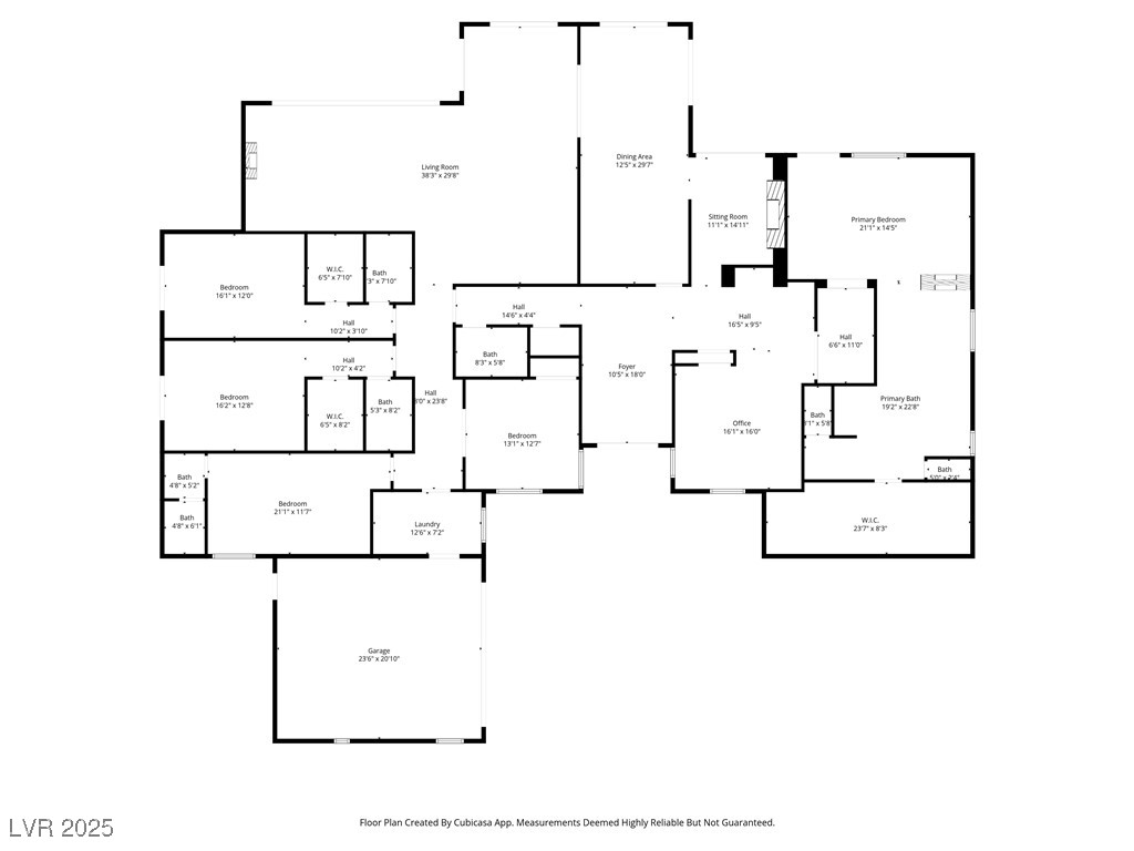 8032 Spring Buck Court Las Vegas, NV 89129 - Photo 40 of 41 View of property floor plan