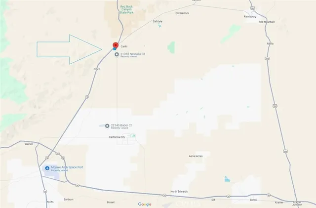 $6,500 | 7996 Off) Rogers Road, Mojave, CA 93501