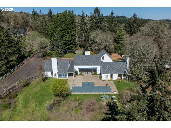 3251 Southwest Redmond Hill Road McMinnville, OR 97128 - Photo 43 of 46 an aerial view of a house