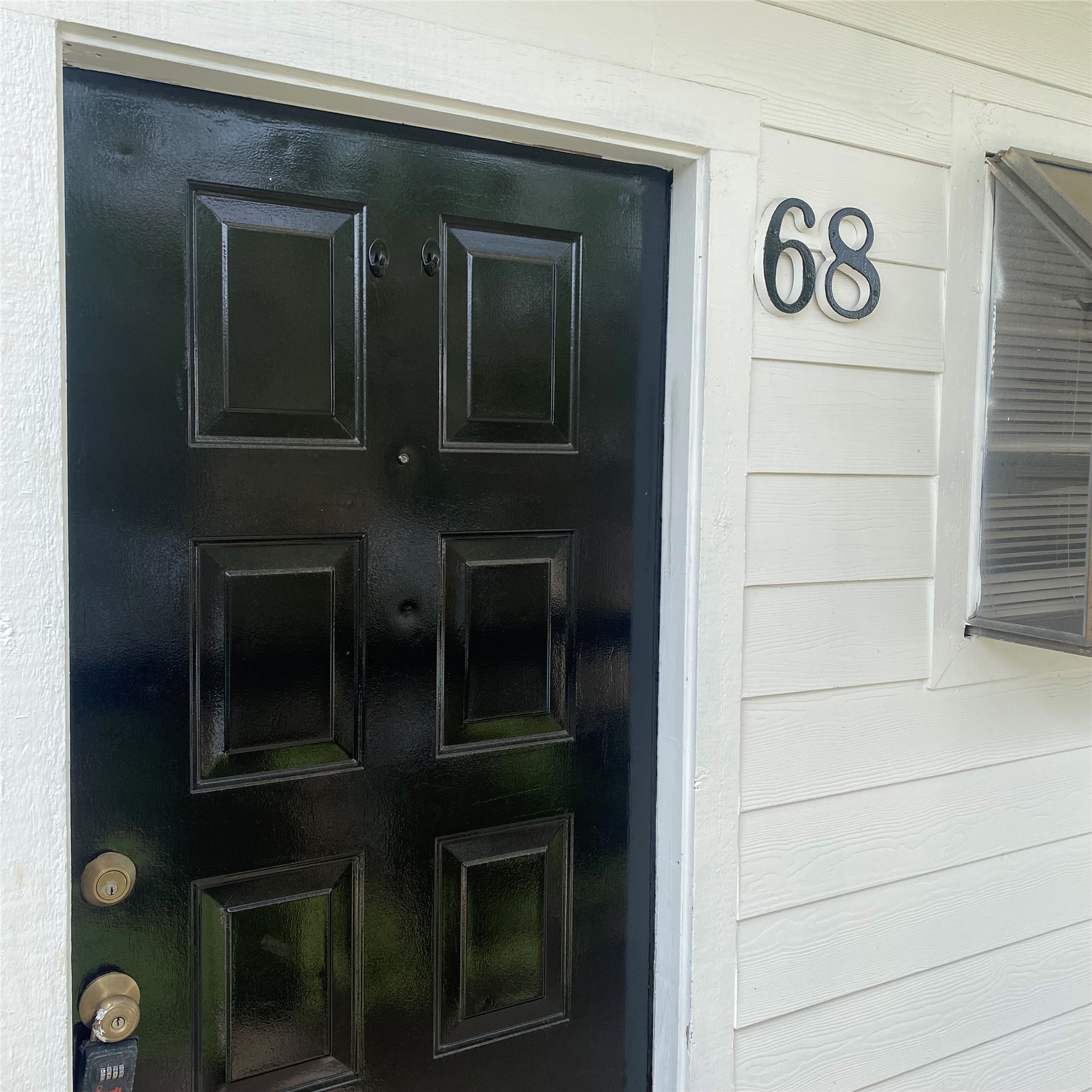 7901 Cambridge Street, Unit 68 Houston, TX 77054 - Photo 5 of 7 a view of front door of house