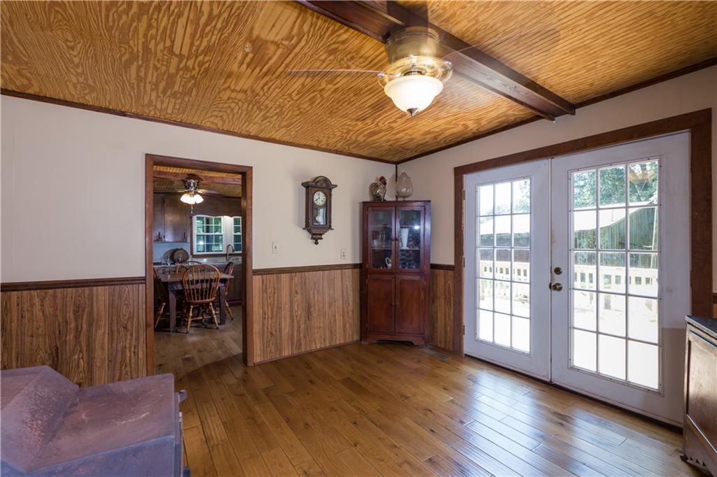 933 Alto-Mud Creek Road Alto, GA 30510 - Photo 14 of 41 a view of kitchen with furniture and wooden floor