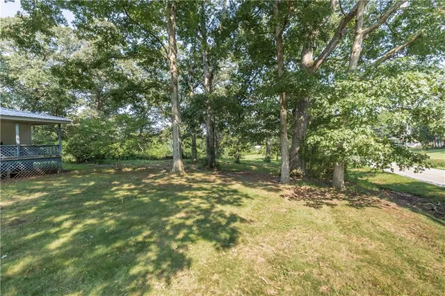 a view of outdoor space and yard