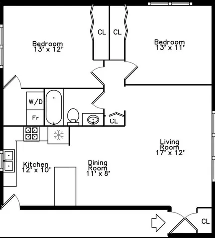 $205,000 | 209 Johnson Street, Unit 1B, Palatine, IL 60067