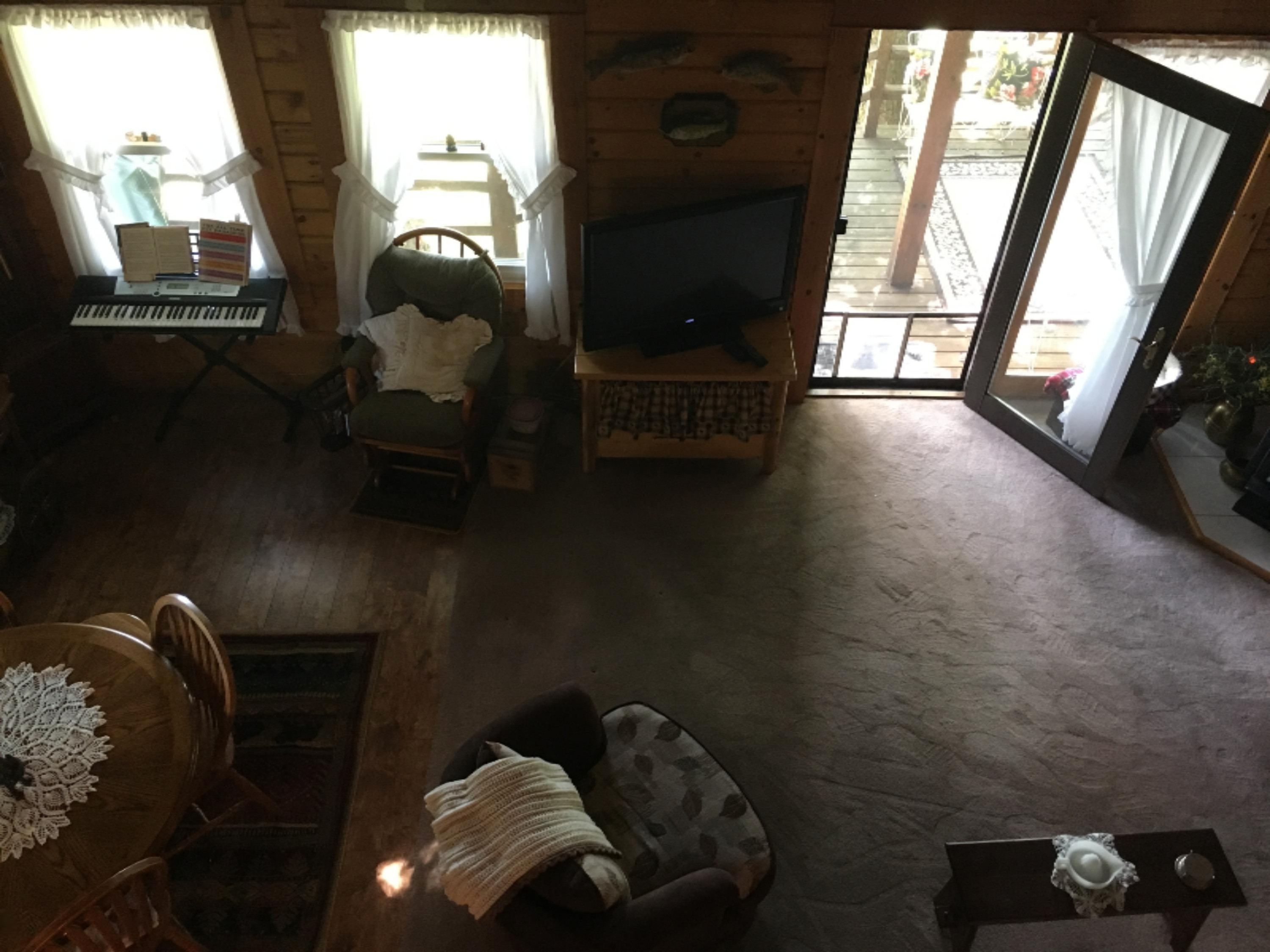 5105 East High Tower Lake Road Hesperia, MI 49421 - Photo 11 of 28 LivingRoomFromLoft1