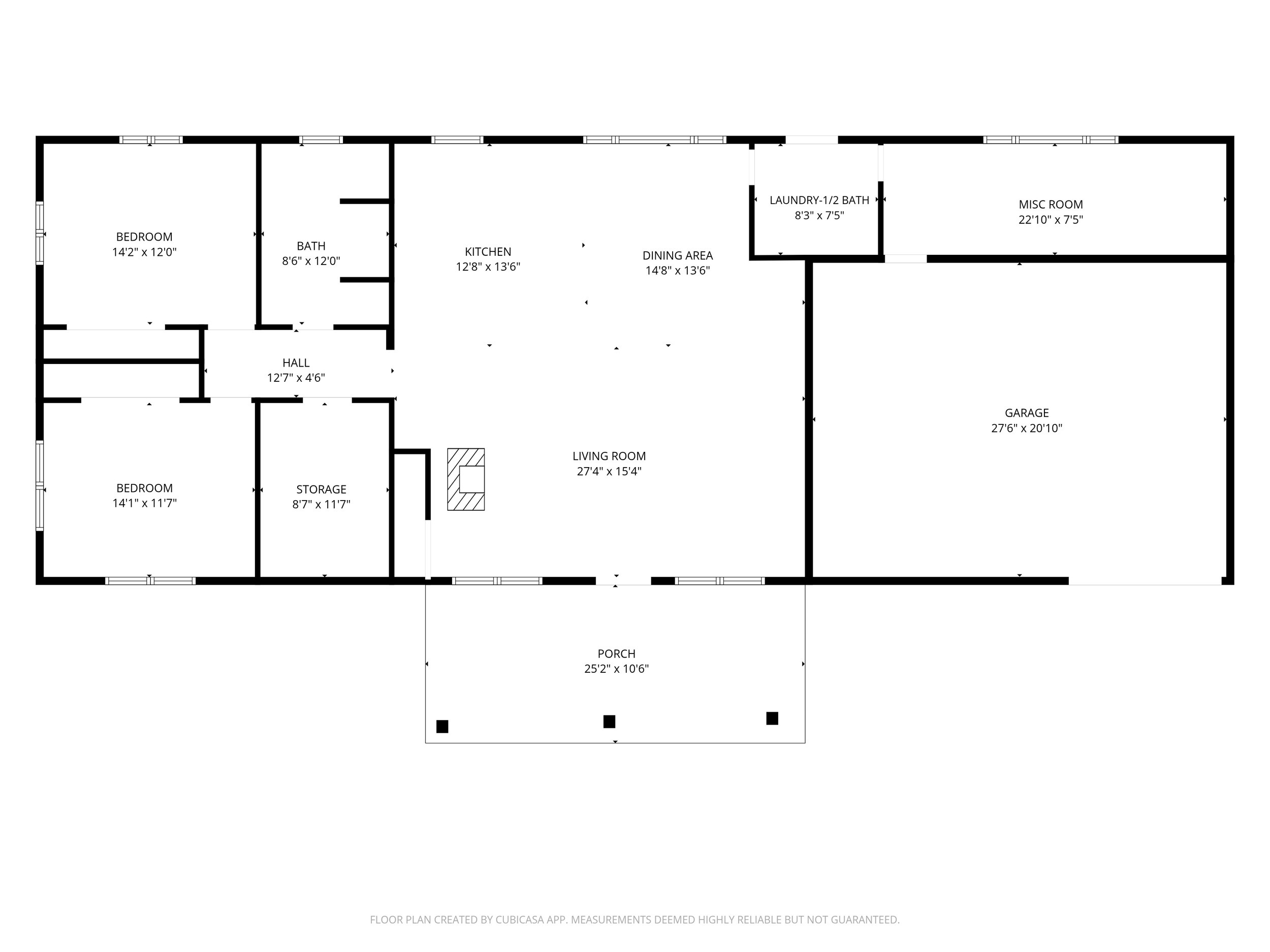 198 Lucky Lane Payson, AZ 85541 - Photo 30 of 31 a picture of a floor plan