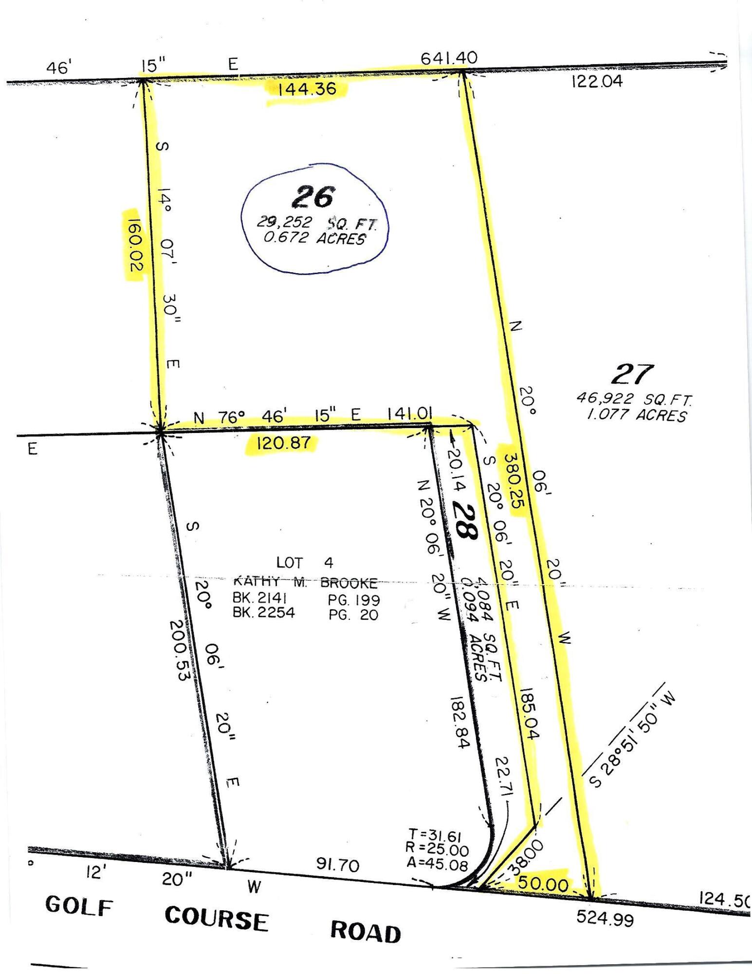 18 Golf Course Road East Dennis, MA 02660 - Photo 3 of 4 Golf Course 18 Plot Plan