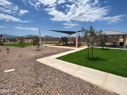 a view of a terrace with sitting area