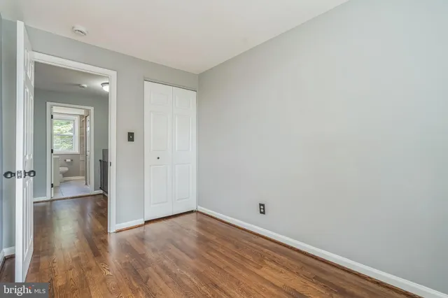 wooden floor in an empty room