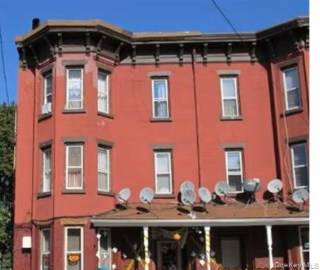 a front view of school