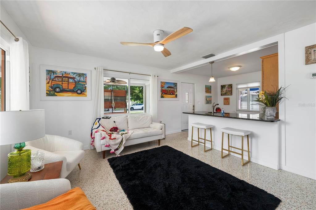 624 West Virginia Avenue Punta Gorda, FL 33950 - Photo 40 of 45 a living room with furniture and a wooden floor
