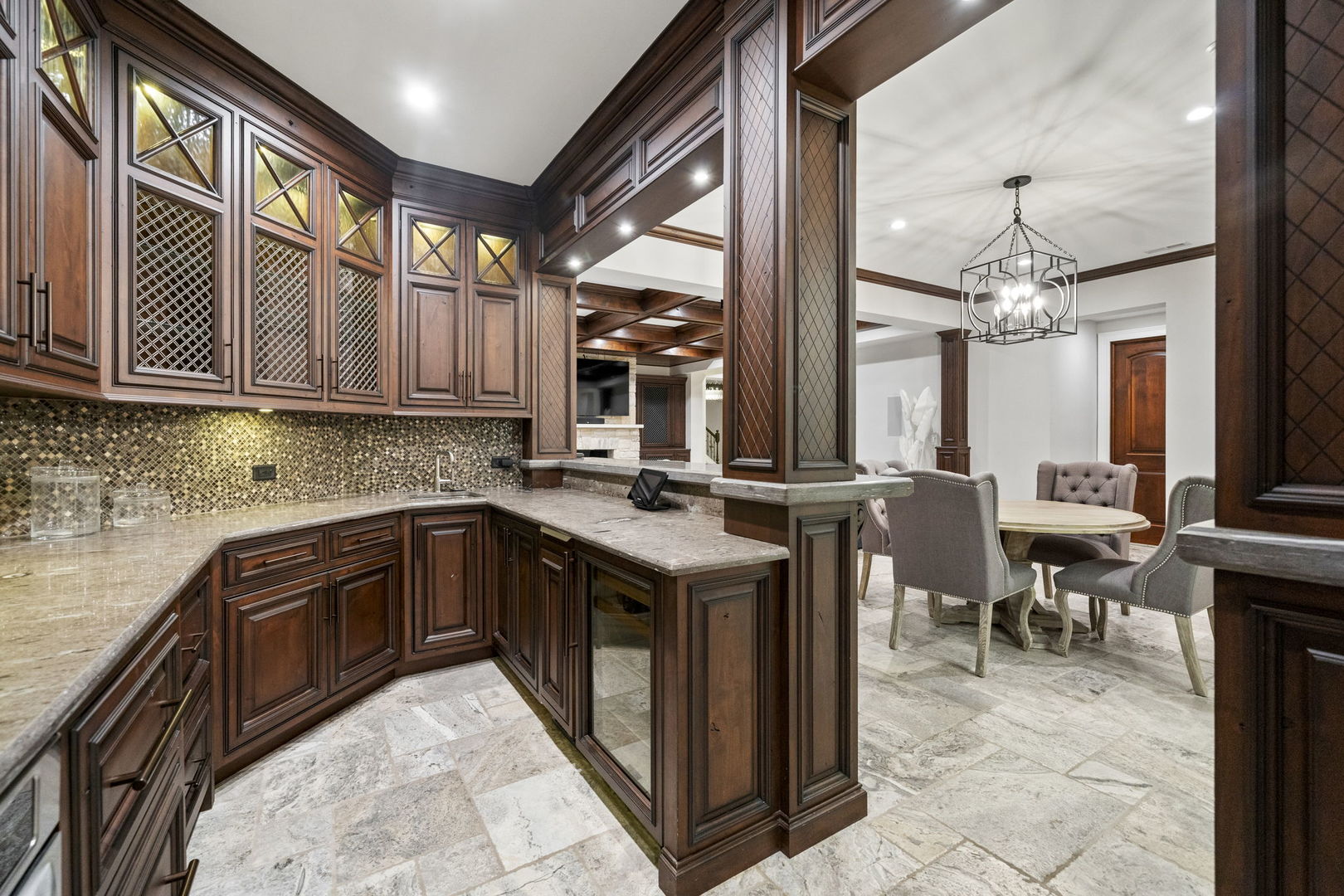 6403 South Garfield Street Burr Ridge, IL 60527 - Photo 68 of 95 a kitchen that has a lot of cabinets in it