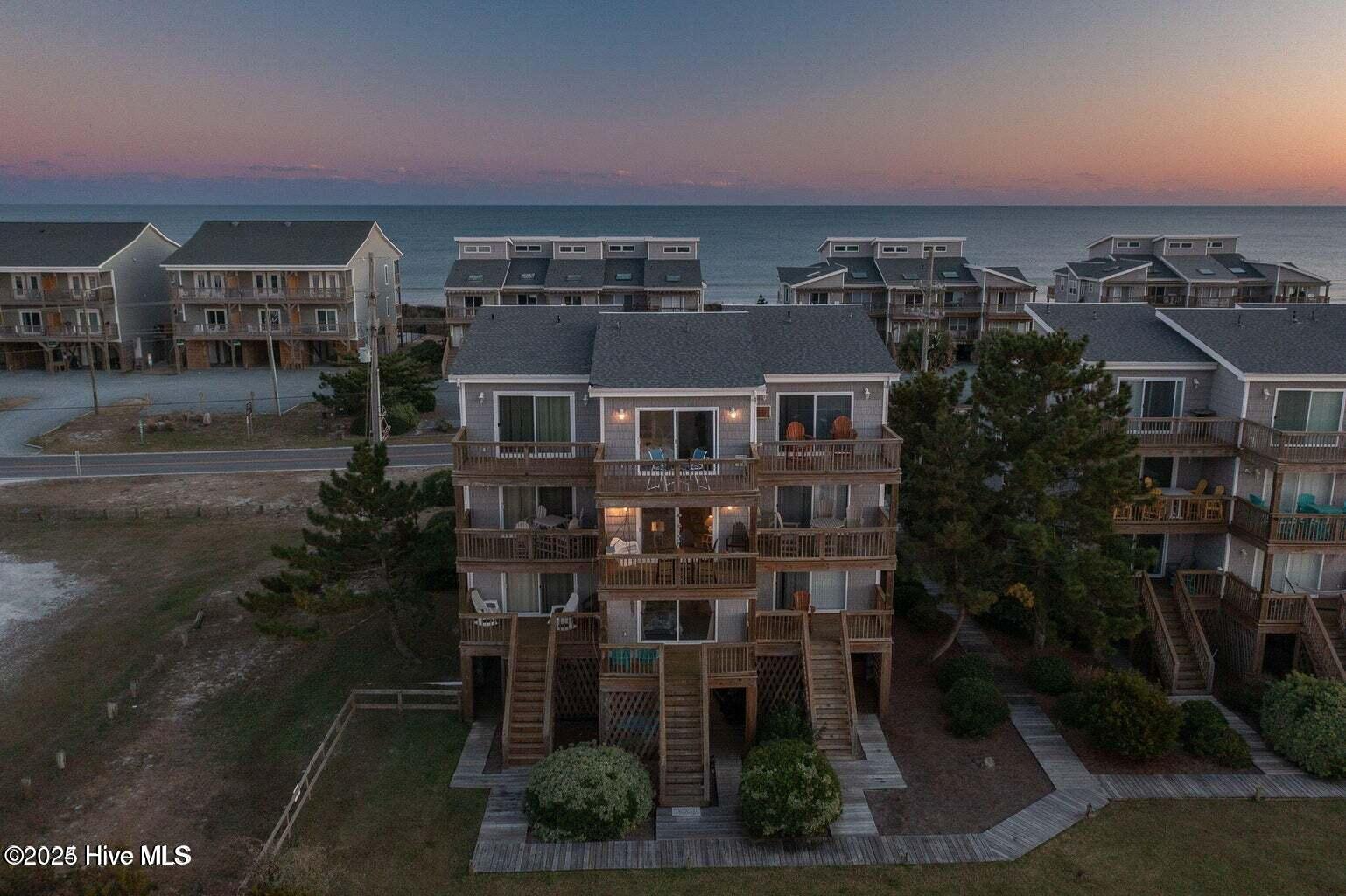 1785 New River Inlet Road, Unit 2 North Topsail Beach, NC 28460 - Photo 80 of 93 Exterior Sunset1