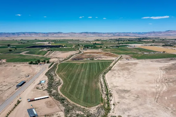 a view of a lake with a mountain