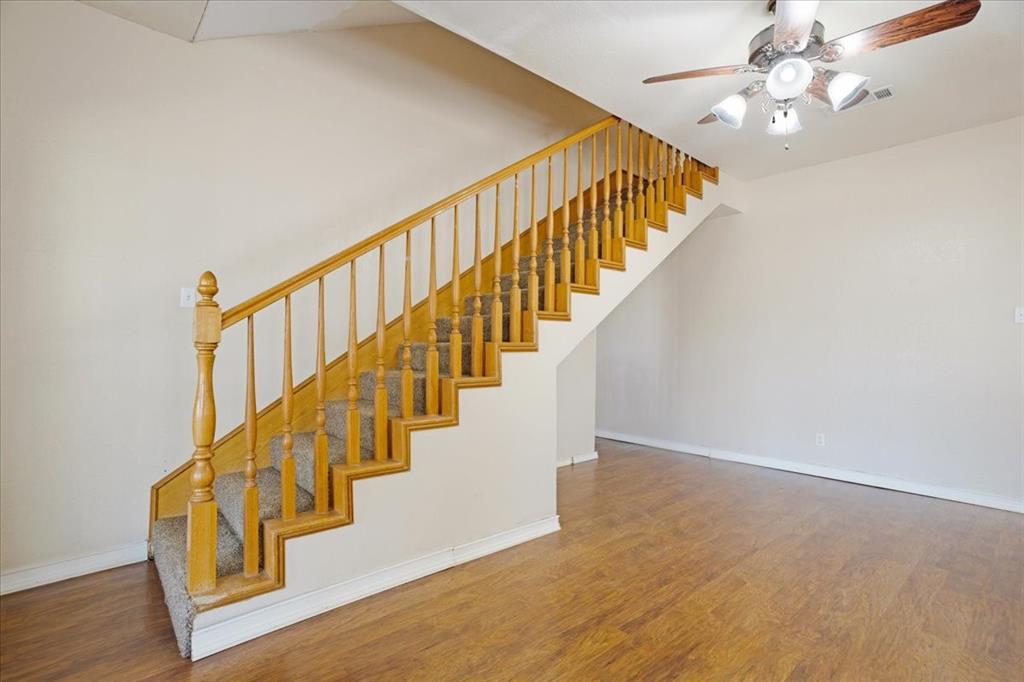 227 North Hopson Street Van Alstyne, TX 75495 - Photo 24 of 38 a view of entryway with wooden floor
