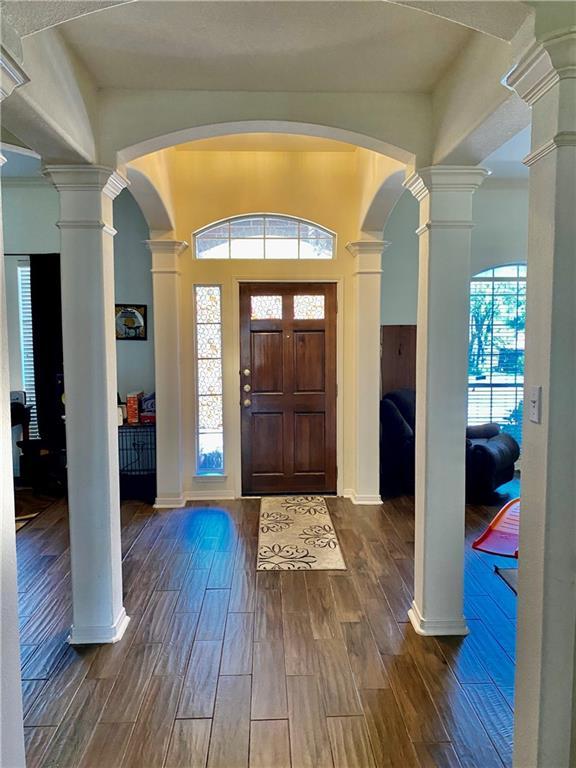 15802 Garrison Circle Austin, TX 78717 - Photo 2 of 17 a view interior of the house and wooden floor