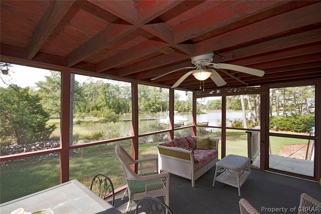 3082 Mill Point Road Hayes, VA 23072 - Photo 16 of 22 Screened Porch