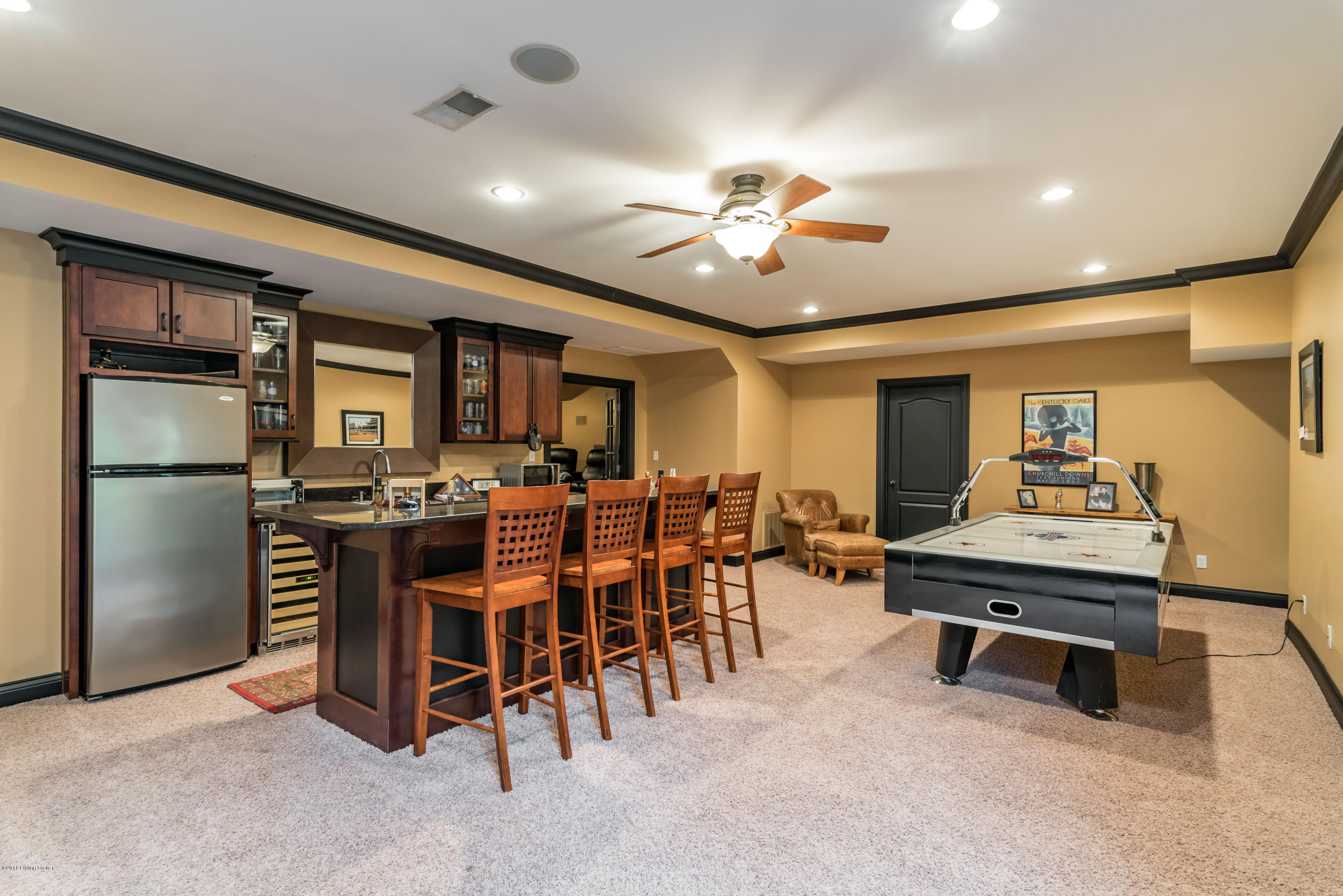 5912 Mt Pleasant Road Prospect, KY 40059 - Photo 28 of 38 Mt Pleasant Basement Bar Area