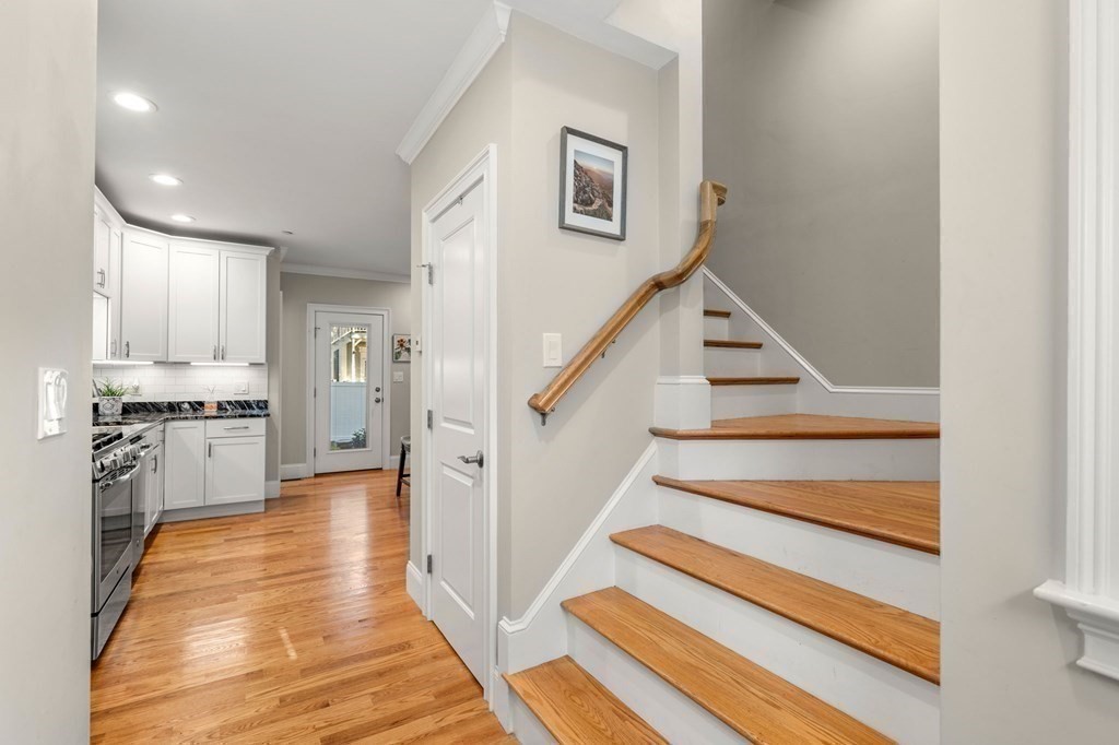 25 Cherry Street, Unit 3 Danvers, MA 01923 - Photo 15 of 27 a view of kitchen with sink and refrigerator