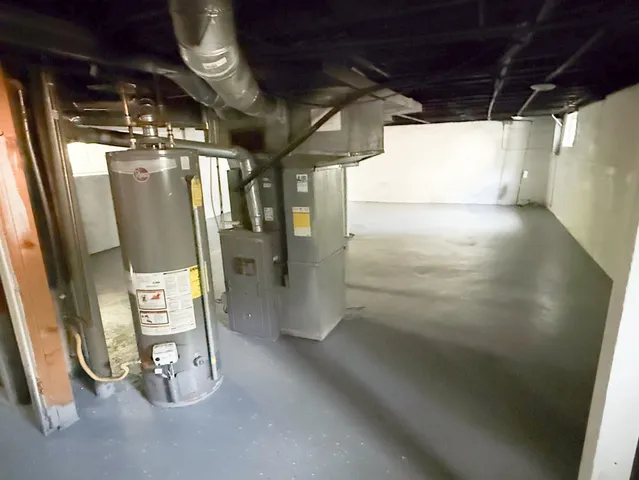 a view of a car garage