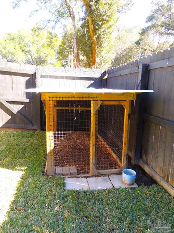 a house view with a sitting space