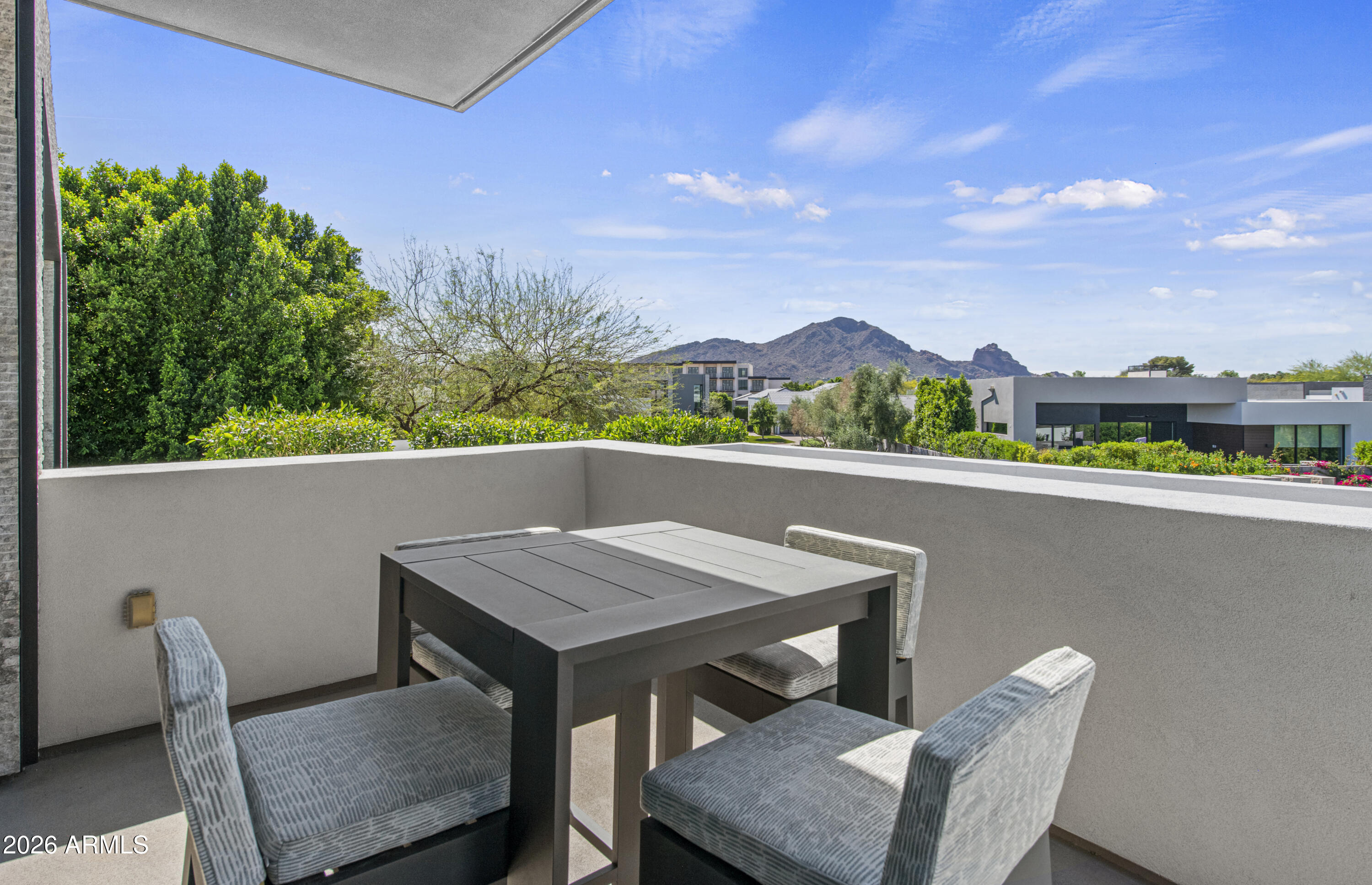 6982 East Joshua Tree Lane Paradise Valley, AZ 85253 - Photo 21 of 34 Balcony View of Camelback