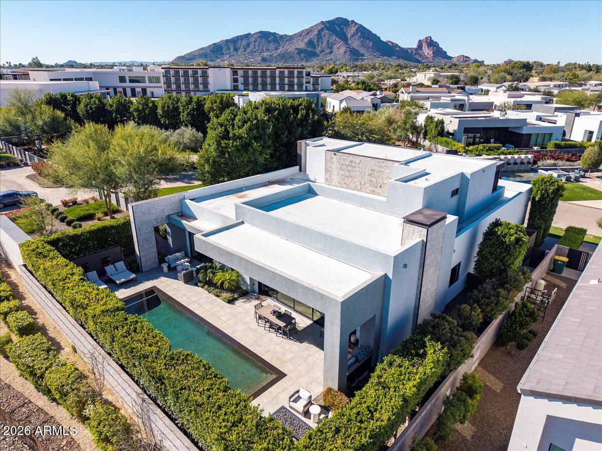 6982 East Joshua Tree Lane Paradise Valley, AZ 85253 - Photo 32 of 34 65-6982 E Joshua Tree Ln Drone 02