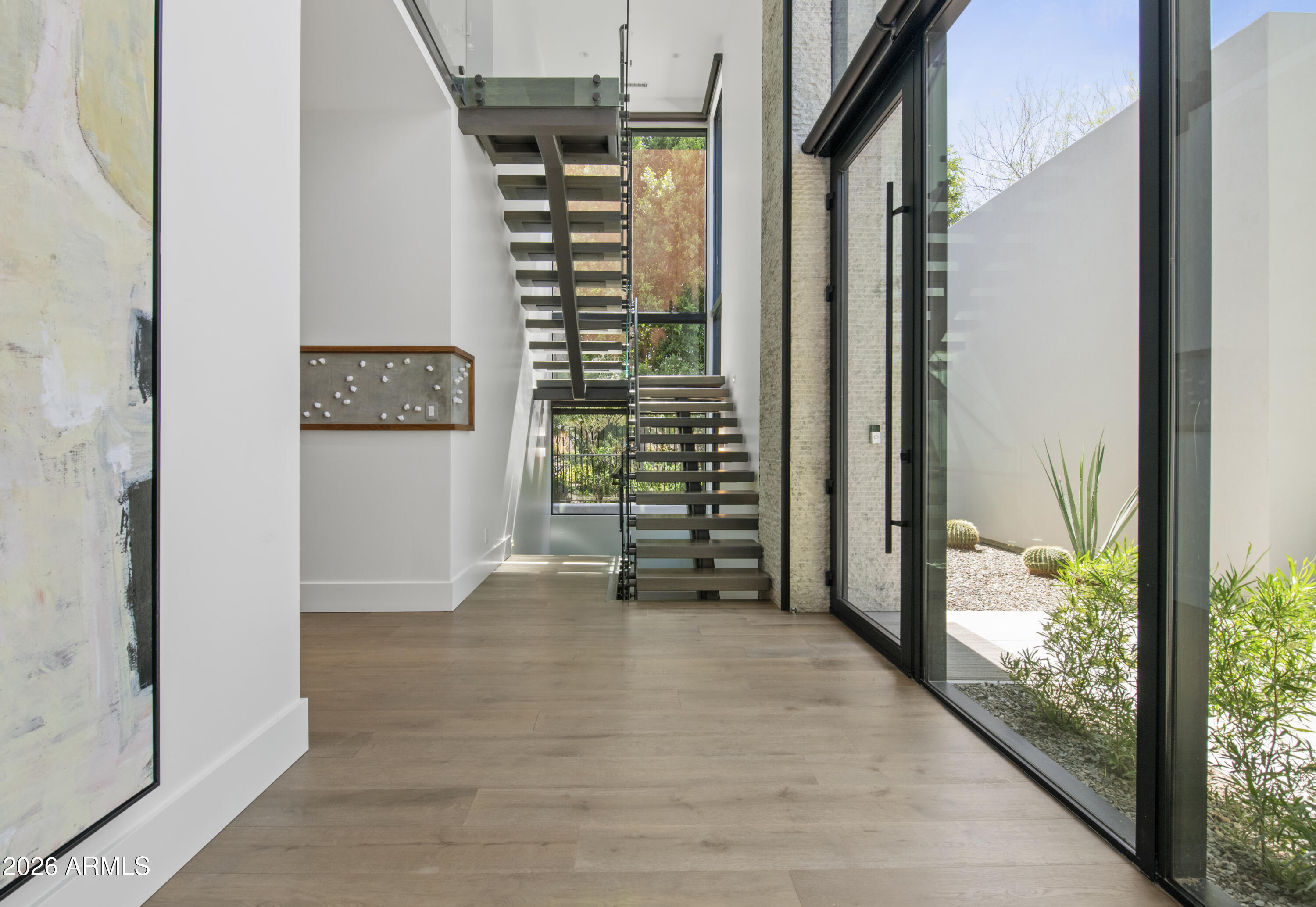 6982 East Joshua Tree Lane Paradise Valley, AZ 85253 - Photo 4 of 34 Front Entry Stairs