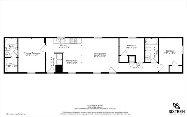 $28,000 | 1224 Sycamore Lane, Rantoul, IL 61866