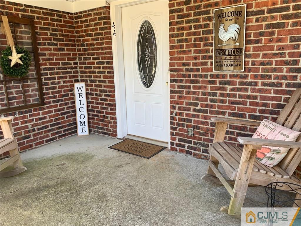 44 Pleasant Valley Road Old Bridge, NJ 08857 - Photo 2 of 14 a view of a door and brick wall