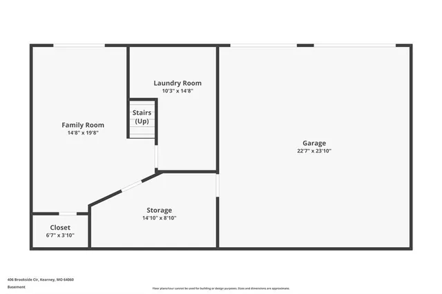 $2,170 | 406 Brookside Circle, Kearney, MO 64060