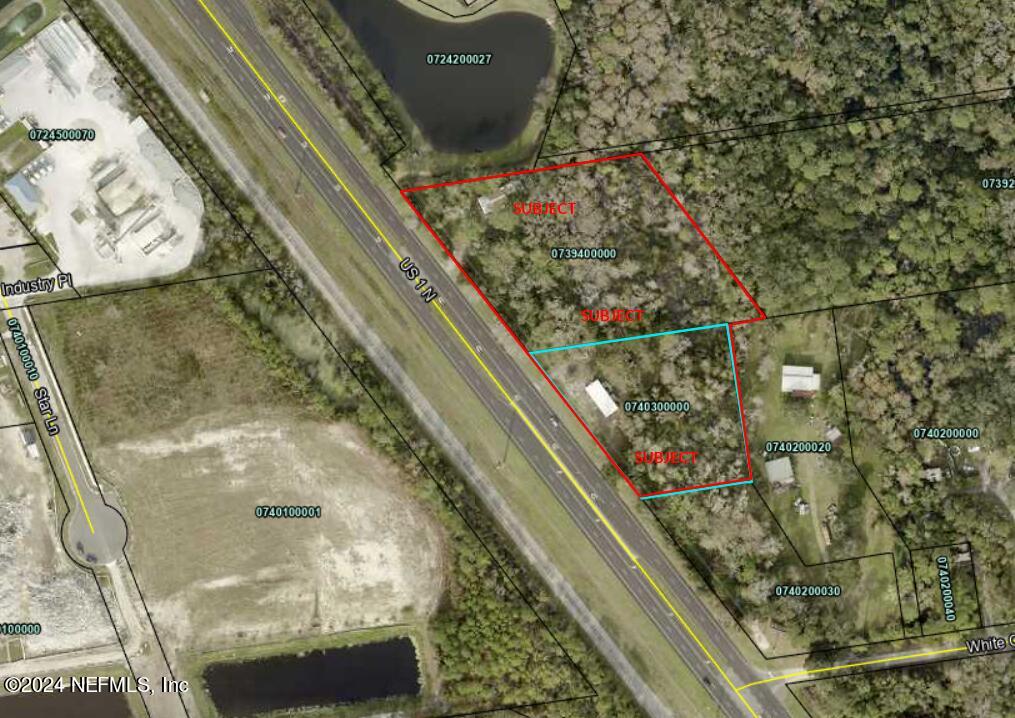 7280-7250 Highway 1 St. Augustine, FL 32095 - Photo 27 of 29 Aerial Closeup