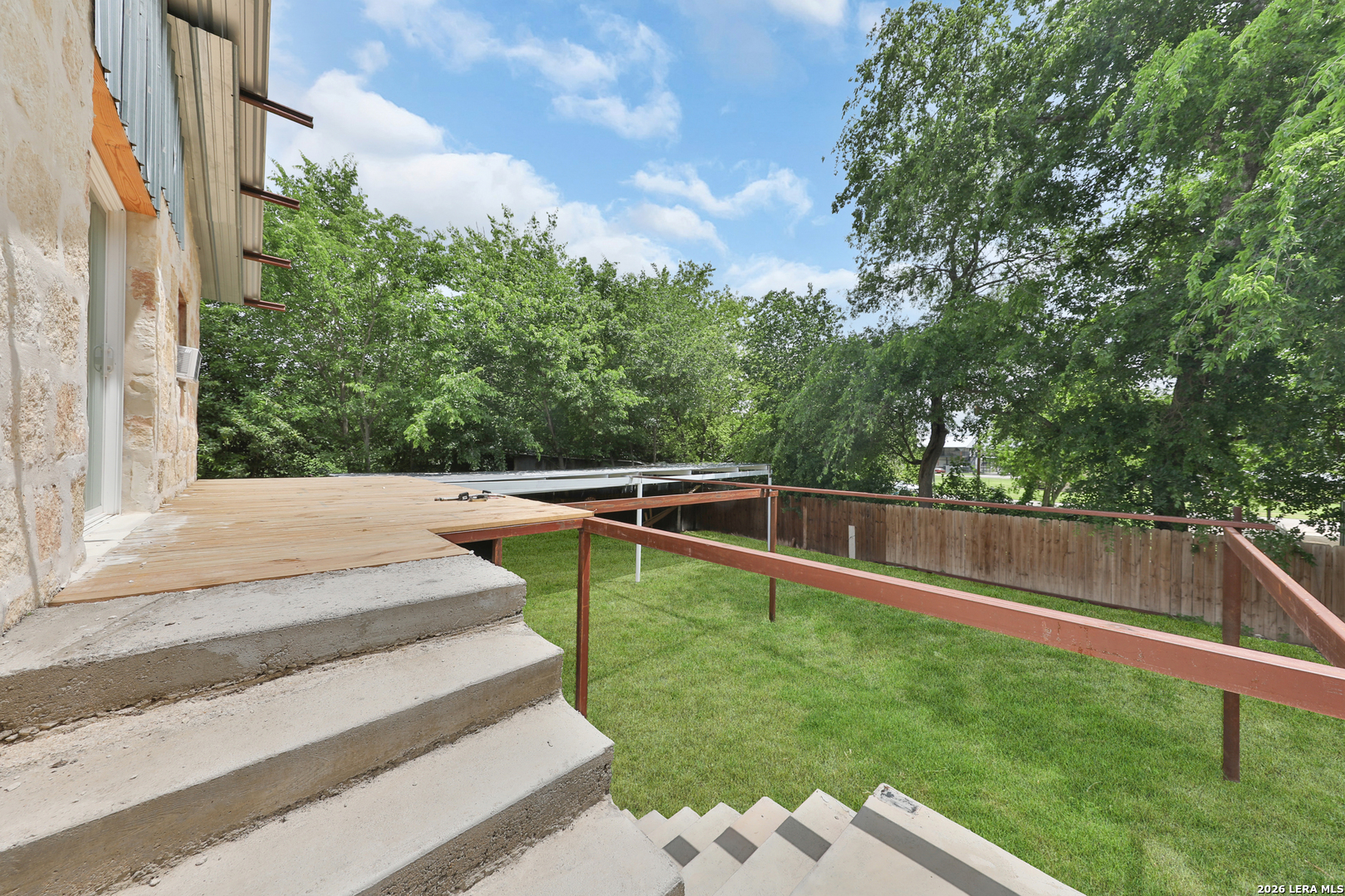 122 Brink Center Point, TX 78010 - Photo 32 of 40 a view of a backyard with swimming pool
