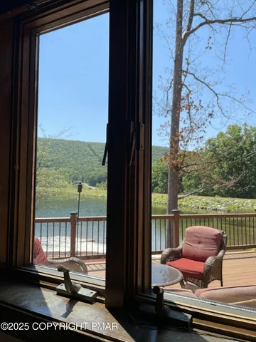 front view of a building with a street