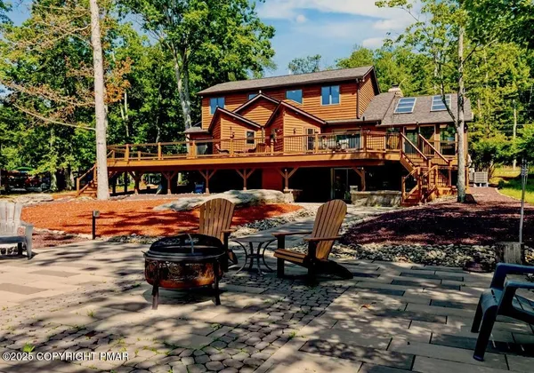 a view of an outdoor space with a lake view