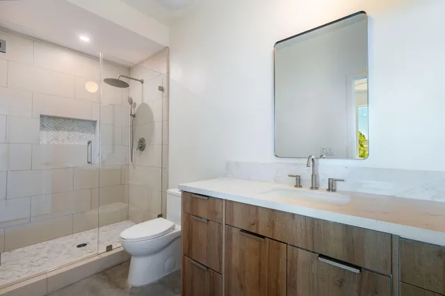 a view of swimming pool with outdoor seating