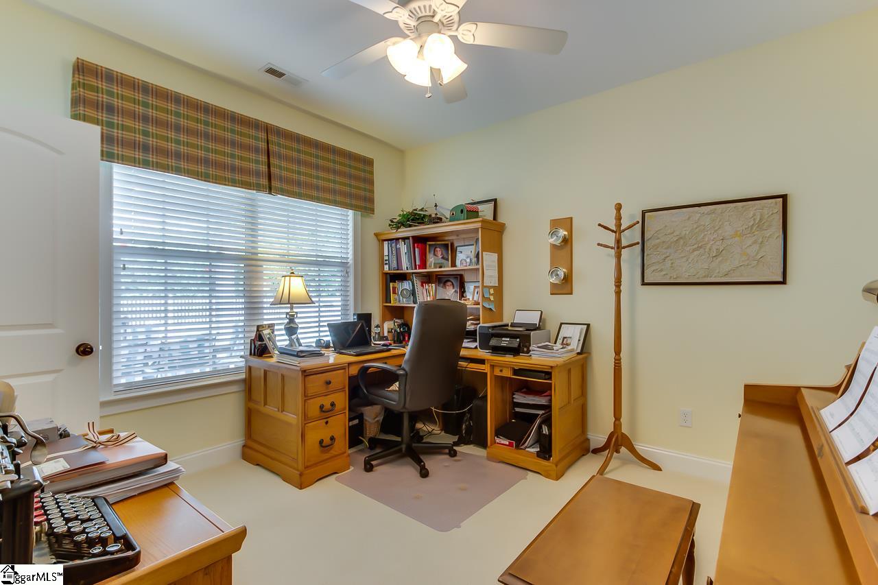 111 Trammell Road Travelers Rest, SC 29690 - Photo 27 of 36 We are using this room for an office but it is also a 3rd bedroom. There is access to a full bath from this room and can also be accessed from the outdoor pool area so no need to come through the house while wet from the pool.