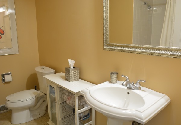1833 Clover Road Northbrook, IL 60062 - Photo 14 of 25 a bathroom with a sink and a toilet