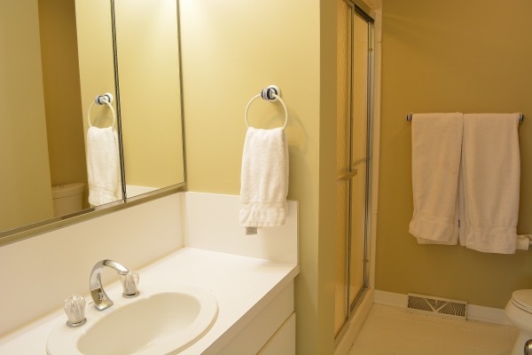 1833 Clover Road Northbrook, IL 60062 - Photo 16 of 25 a bathroom with a sink and a mirror