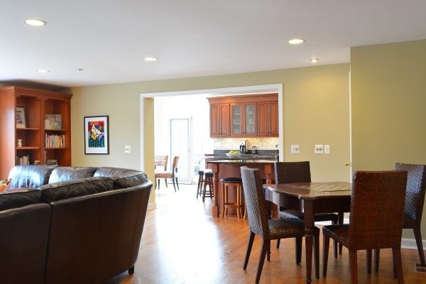1833 Clover Road Northbrook, IL 60062 - Photo 6 of 25 a living room with furniture and wooden floor