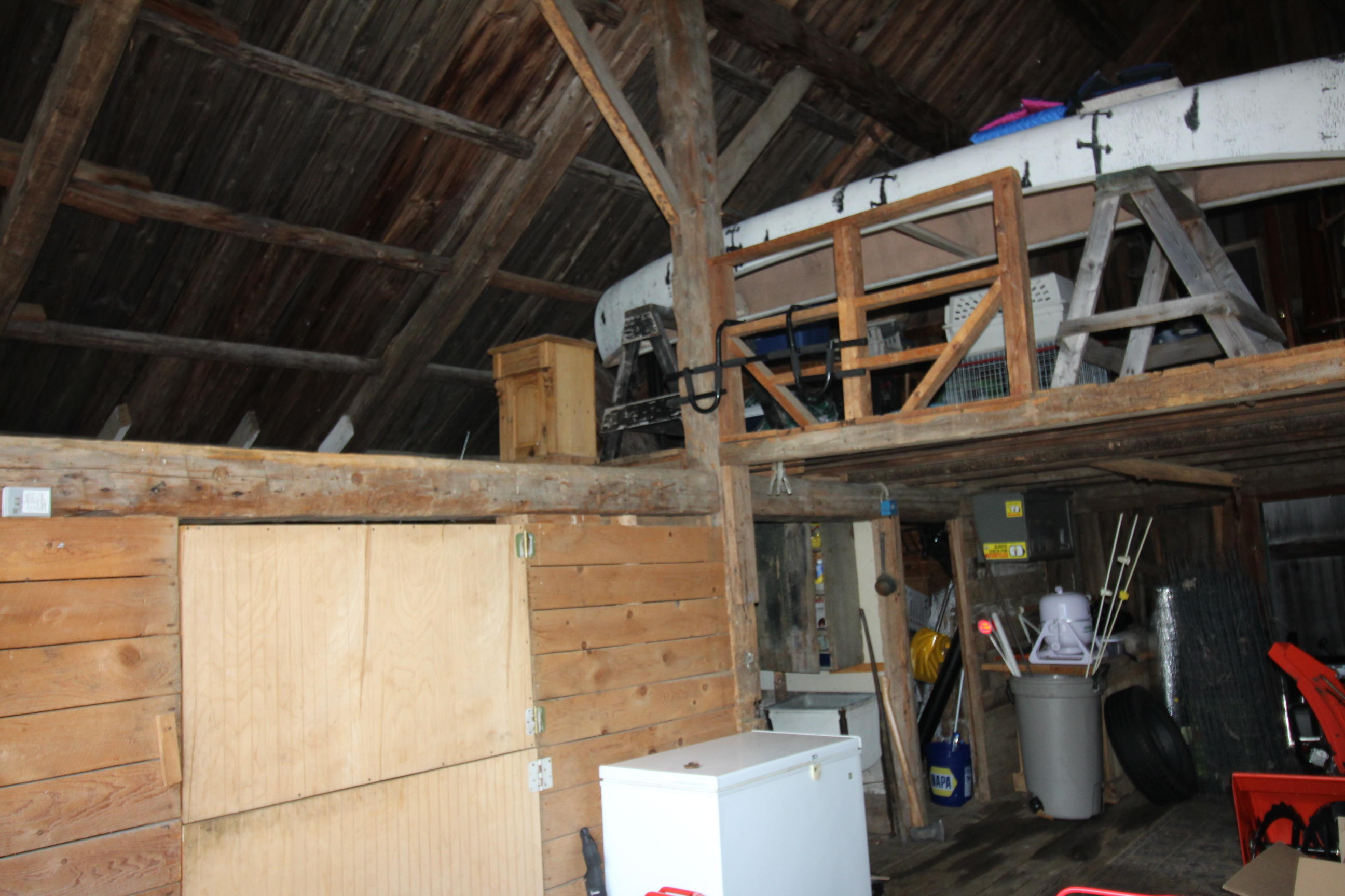 90 Sam Ingalls Road Bridgton, ME 04009 - Photo 9 of 25 Barn interior