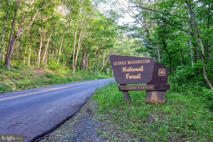 4992 St Davids Church Road Fort Valley, VA 22652 - Photo 2 of 40 a sign on the side of the road