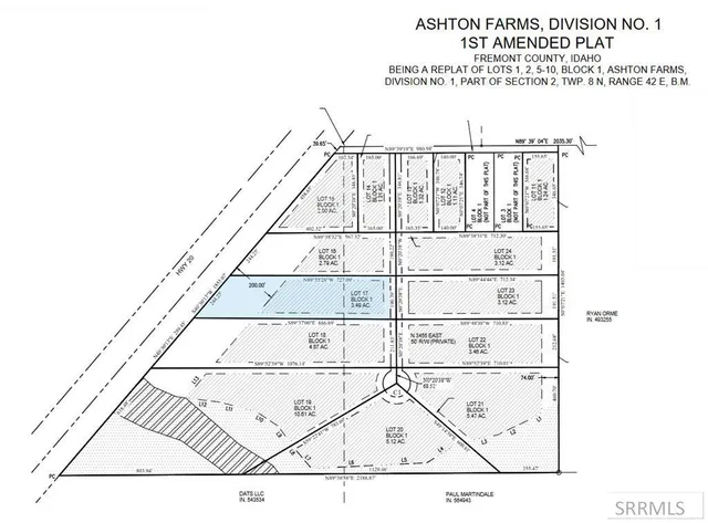 $139,000 | Lot 17 N, Ashton, ID 83420