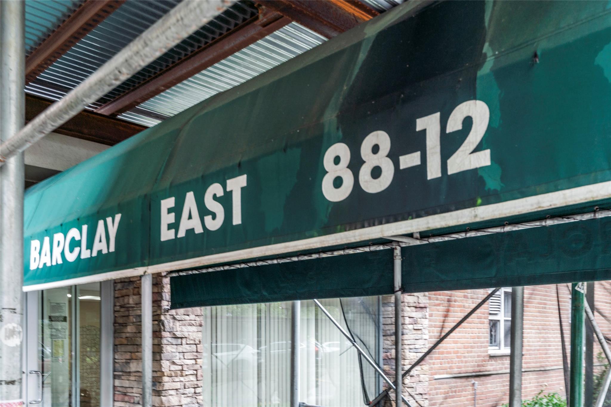 a close up of a street sign