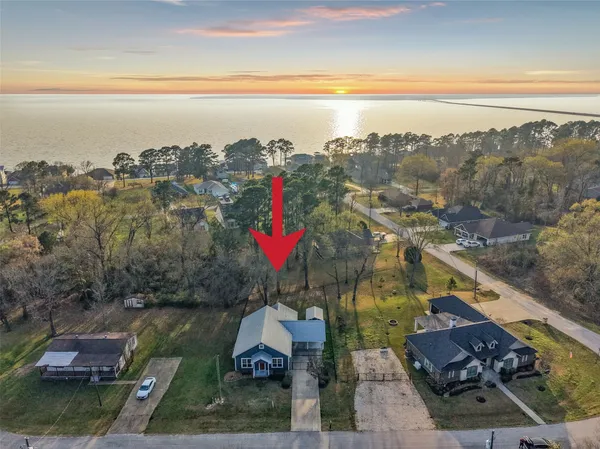 a view of city and mountain