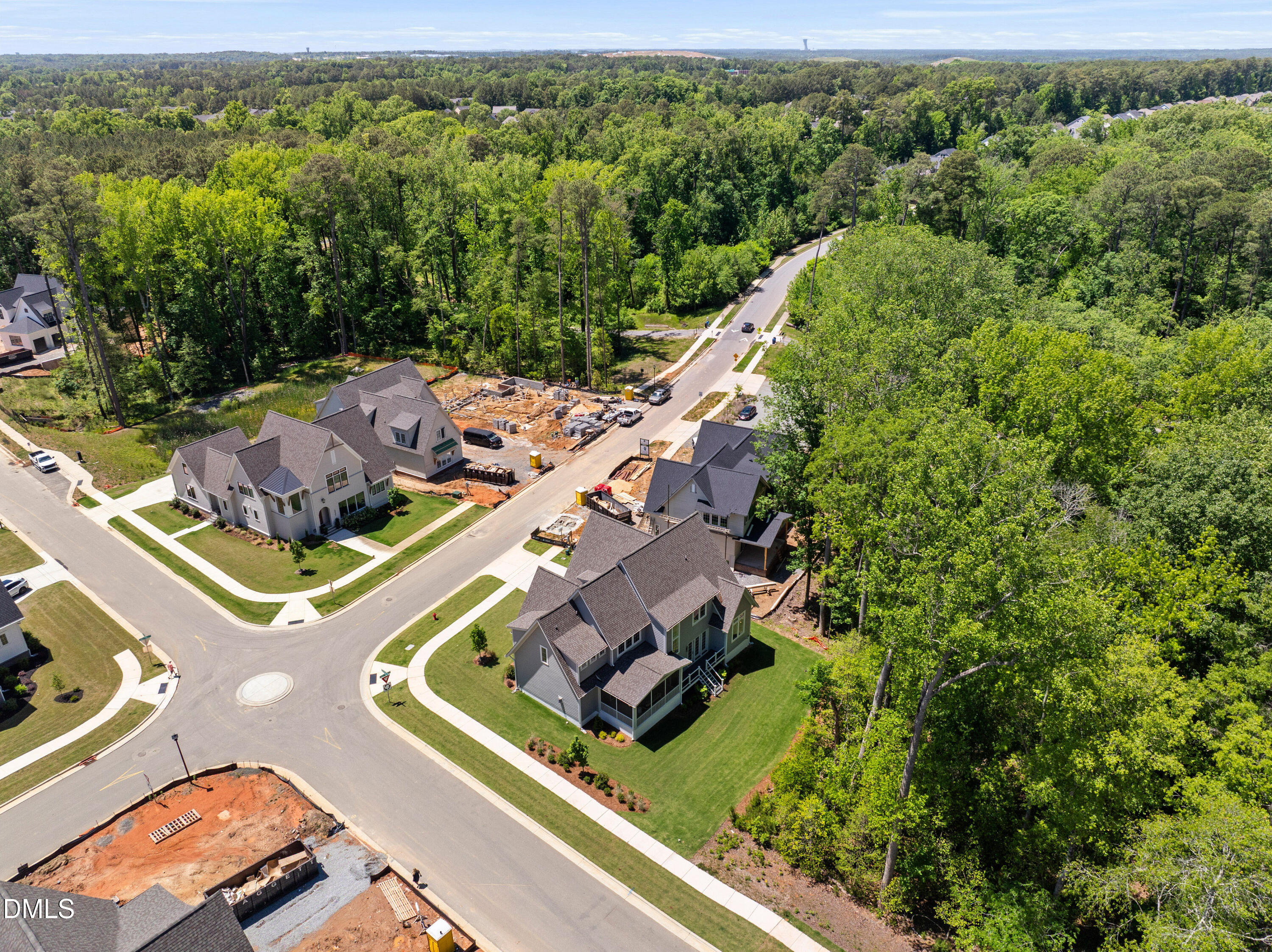 3340 Colby Chase Drive Apex, NC 27539 - Photo 69 of 80 an aerial view of a house with a yard