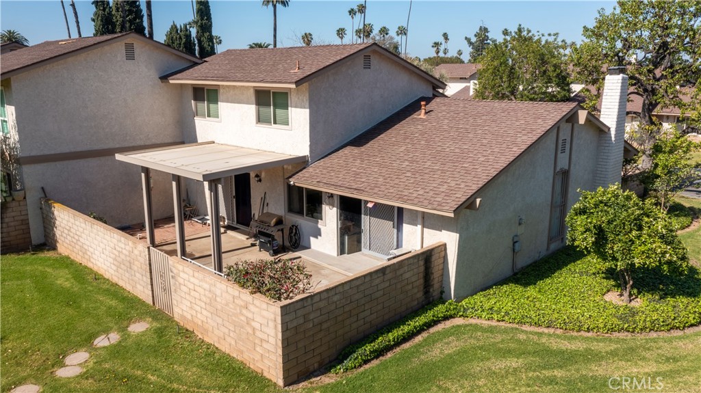 6624 Banyan Place Riverside, CA 92506 - Photo 36 of 41 Aerial view of backyard, patio