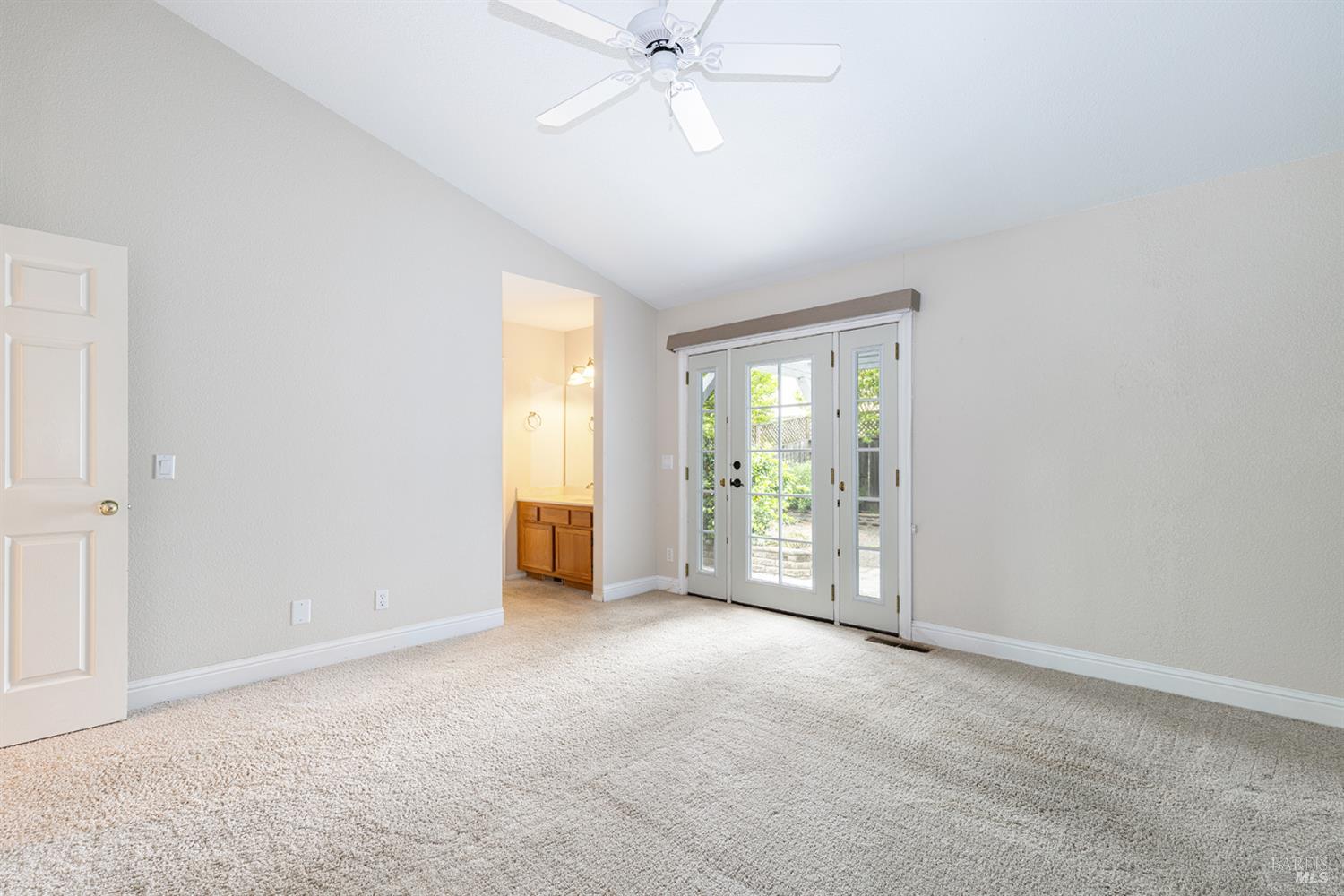 349 Sugar Maple Lane Windsor, CA 95492 - Photo 30 of 47 an empty room with windows and chandelier fan