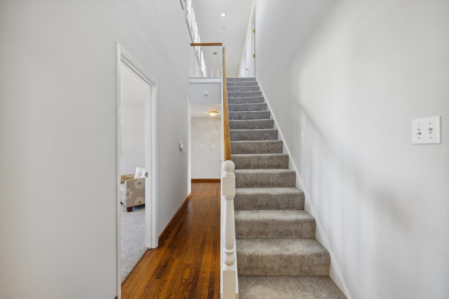 1245 Encina Drive Millbrae, CA 94030 - Photo 68 of 100 a view of entryway and hall with wooden floor