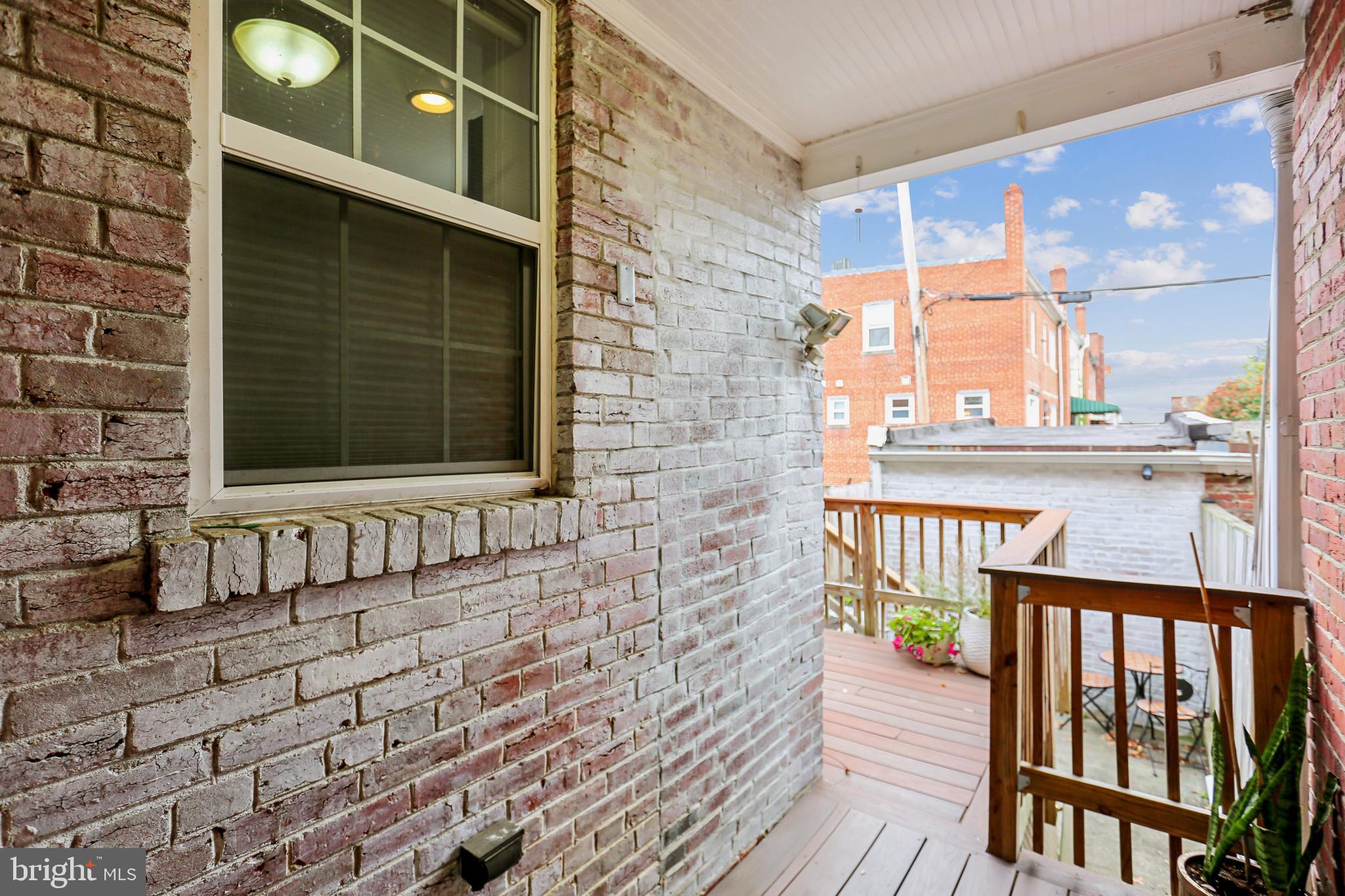 5027 3rd Street Northwest Washington, DC 20011 - Photo 32 of 36 Rear Deck