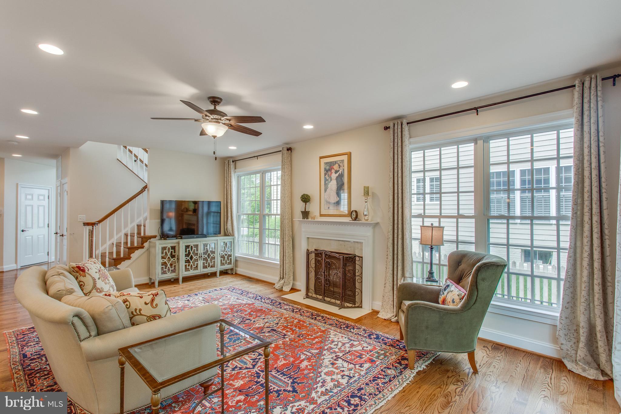 8037 Washington Road Alexandria, VA 22308 - Photo 11 of 30 Family room off of kitchen